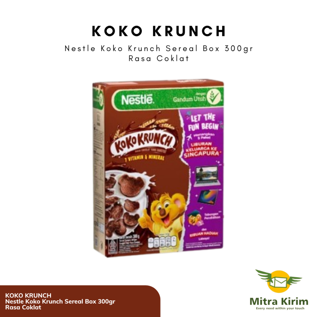 

Nestlé KOKO KRUNCH Cereal Box 300g