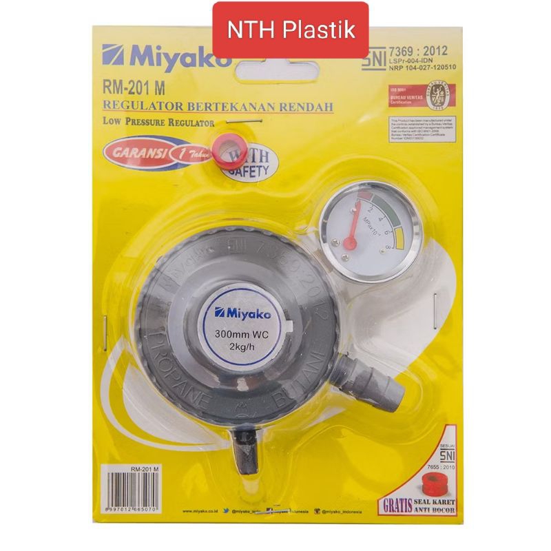 REGULATOR MIYAKO RM-201 M regulator gas Miyako rm-201 m REGULATOR GAS MIYAKO RM-201 M