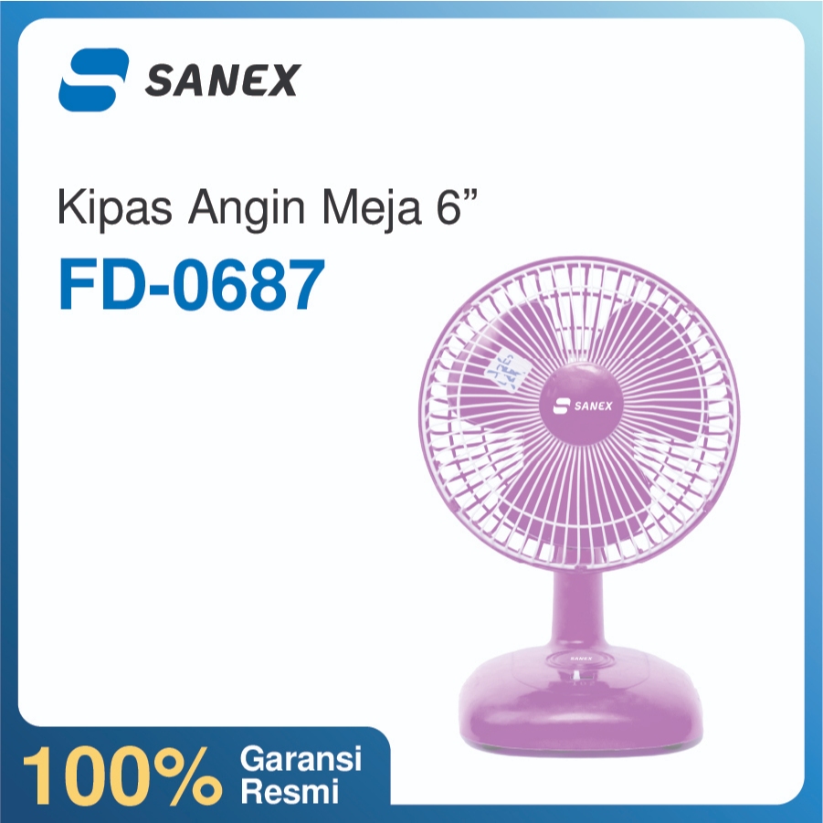 Kipas Meja Sanex 6 inch / Desk Fan Sanex 6 inch FD 0688