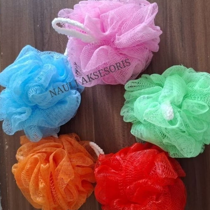 SPON MANDI JARING BESAR / SHOWER PUFF