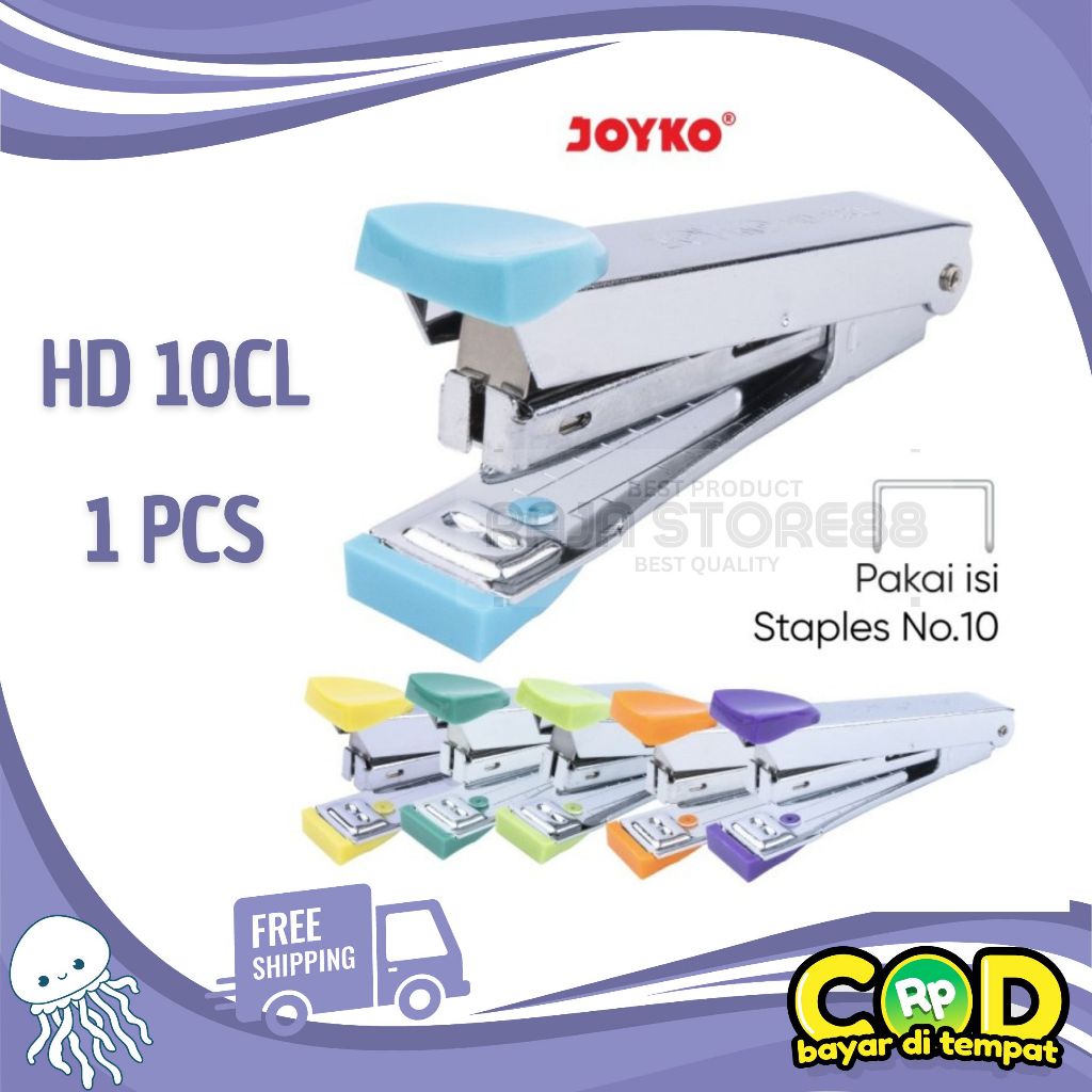 

Stepler Staples Jepretan Cekrekan Hekmesin Joyko HD-10 CL (PCS)