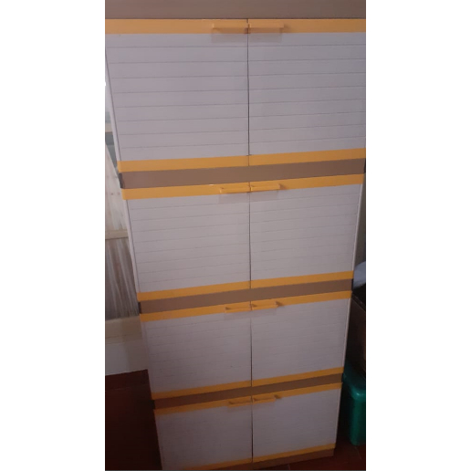 Rak Dapur dengan Pintu Dapur Kabinet Penyimpanan Rak Kabinet Dapur Rak Oven Microwave Rak Penyimpana