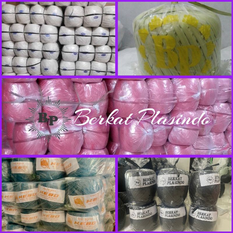 

TALI RAFIA/PLASTIK GULUNGAN 1KG ISI 15 ROLL/BAL