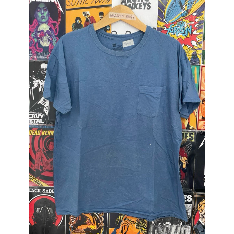 Kaos polos pocket Hanes