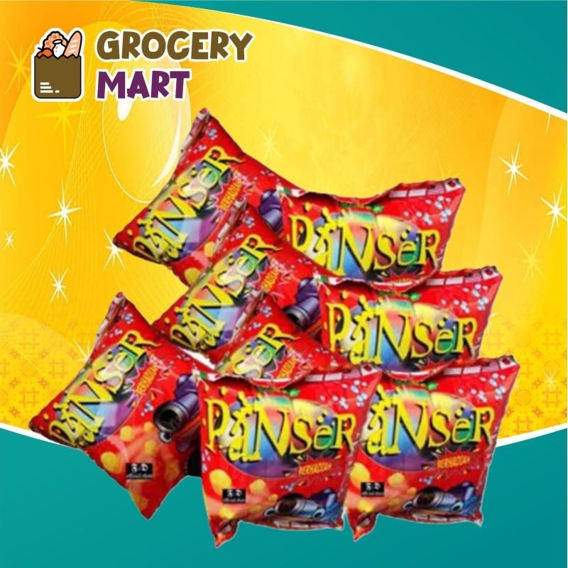 

(PACK) Chiki Jadul PANSER Berhadiah 5gr Uk KECIL Isi 10Pcs