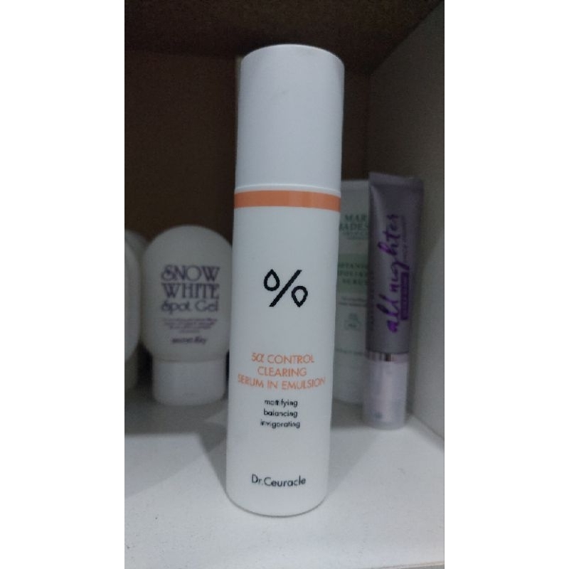 Dr. Ceuracle 5a control clearing serum in emulsion  (baca deskripsi)
