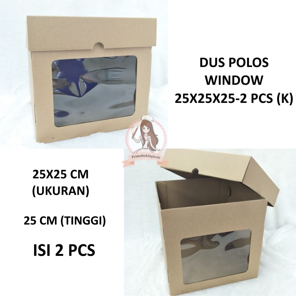 

DUS POLOS WINDOW 25X25X25 - 2 PCS ( K )