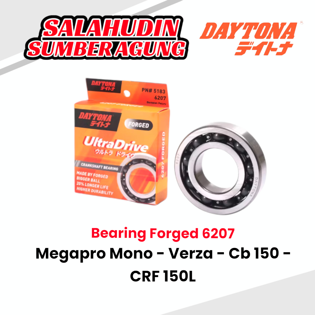 Laker Laher Bandul Kruk As DAYTONA 6207 Megapro Monoshock CB150 Verza CRF 150 L