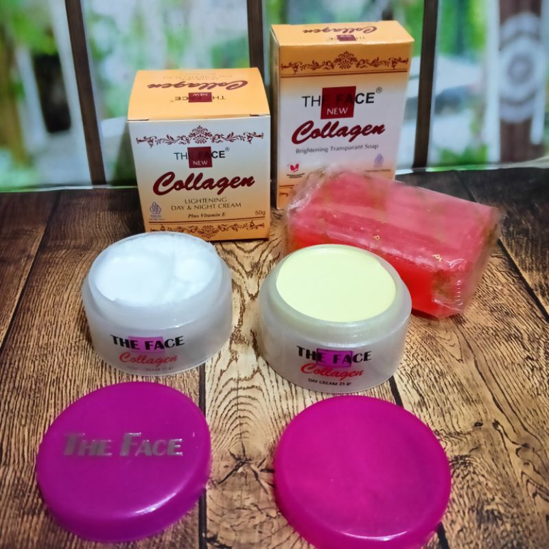 BPOM Paket Cream Collagen original (cream + sabun)