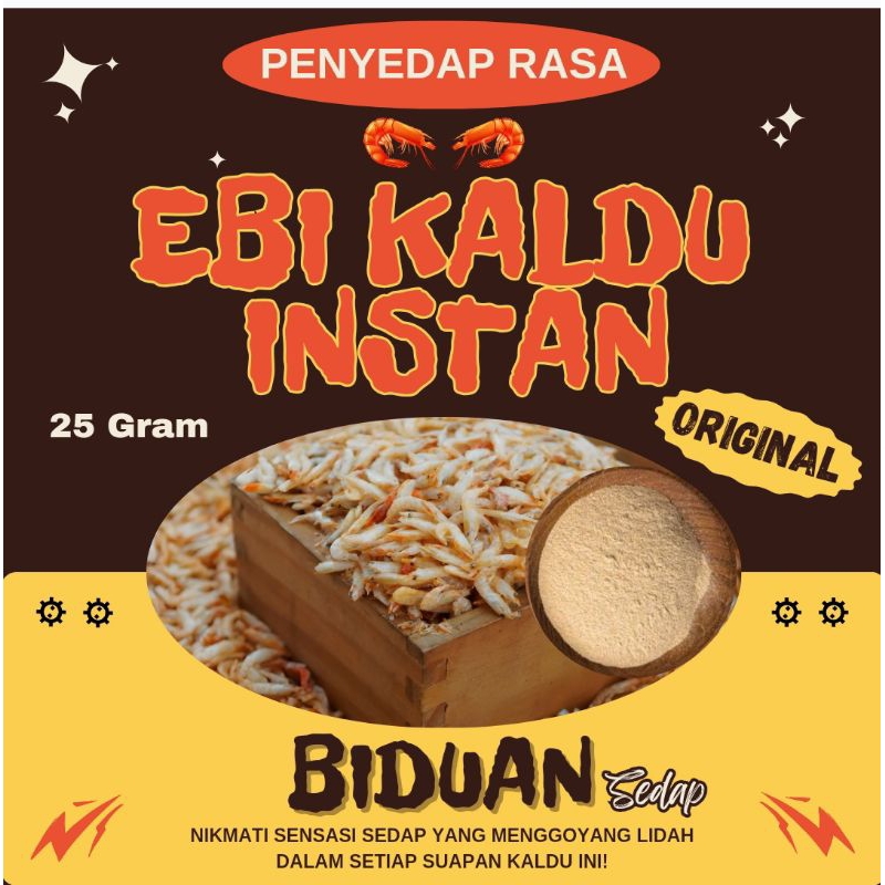 

kaldu ebi instan ASLI SIAP SANTAP