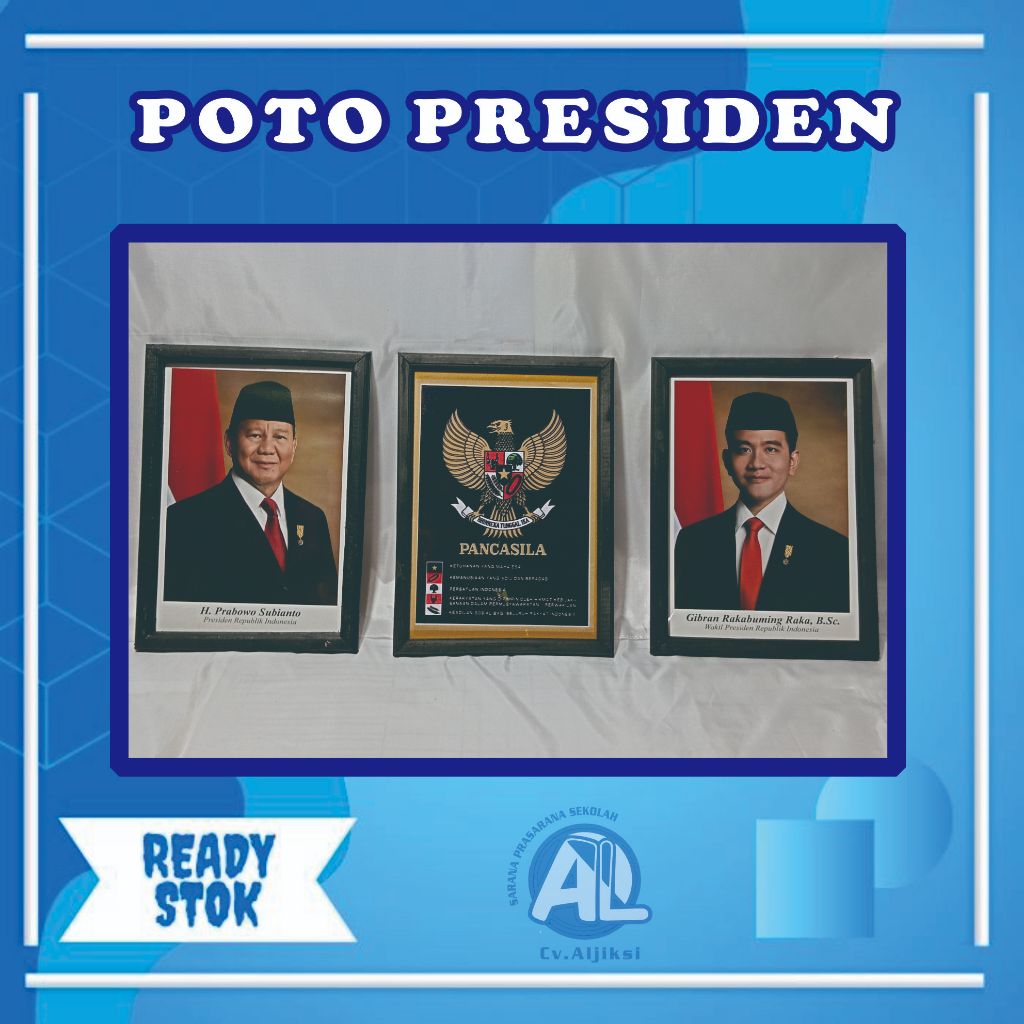 Gambar Foto Presiden Dan Wakli Presiden