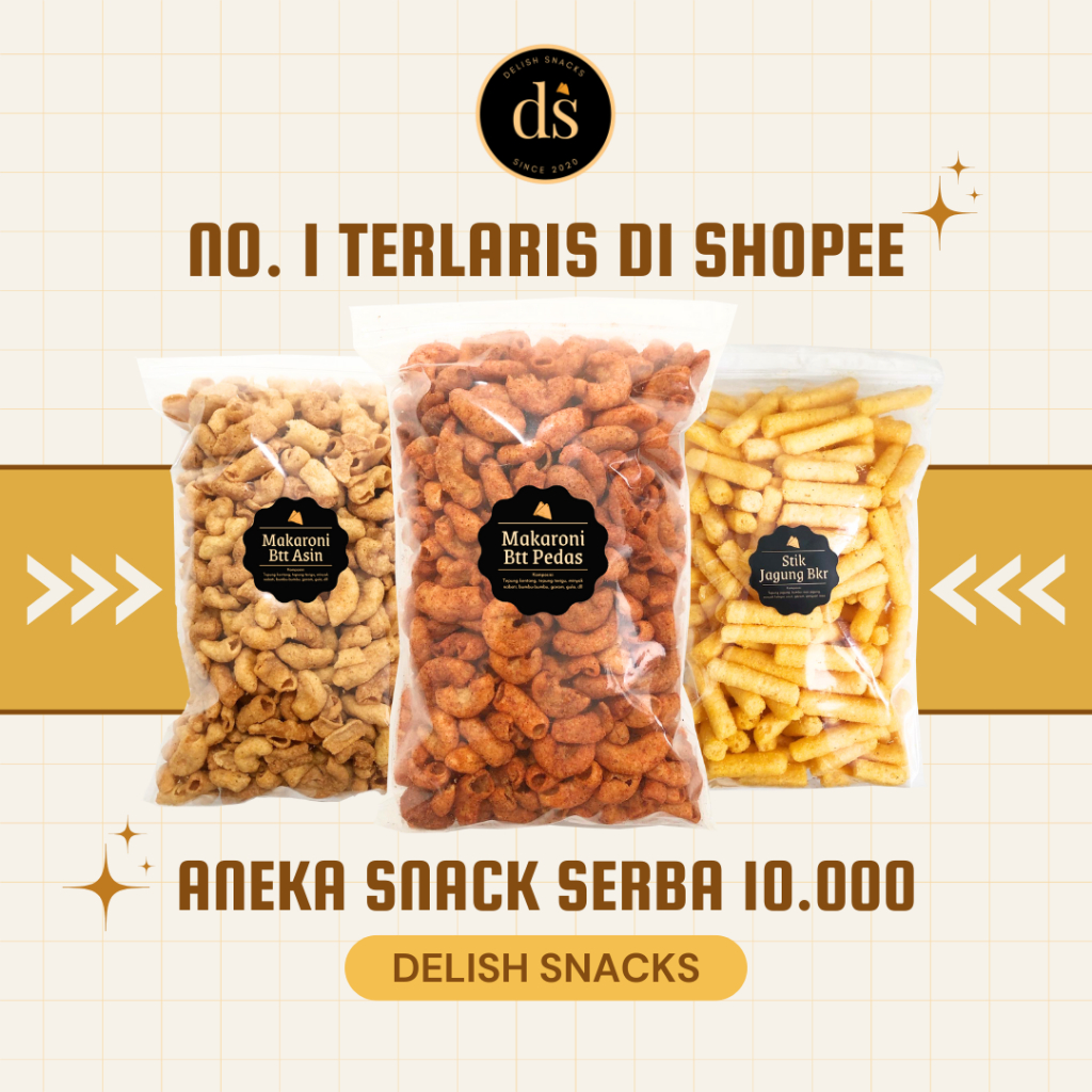 

[DELISH SNACKS] Pesanan Khusus Diatas 12pcs Aneka Snack Serba 10.000