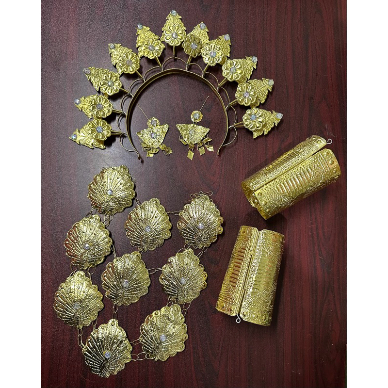 SATU SET AKSESORIS PENGANTIN BUGIS MAKASSAR