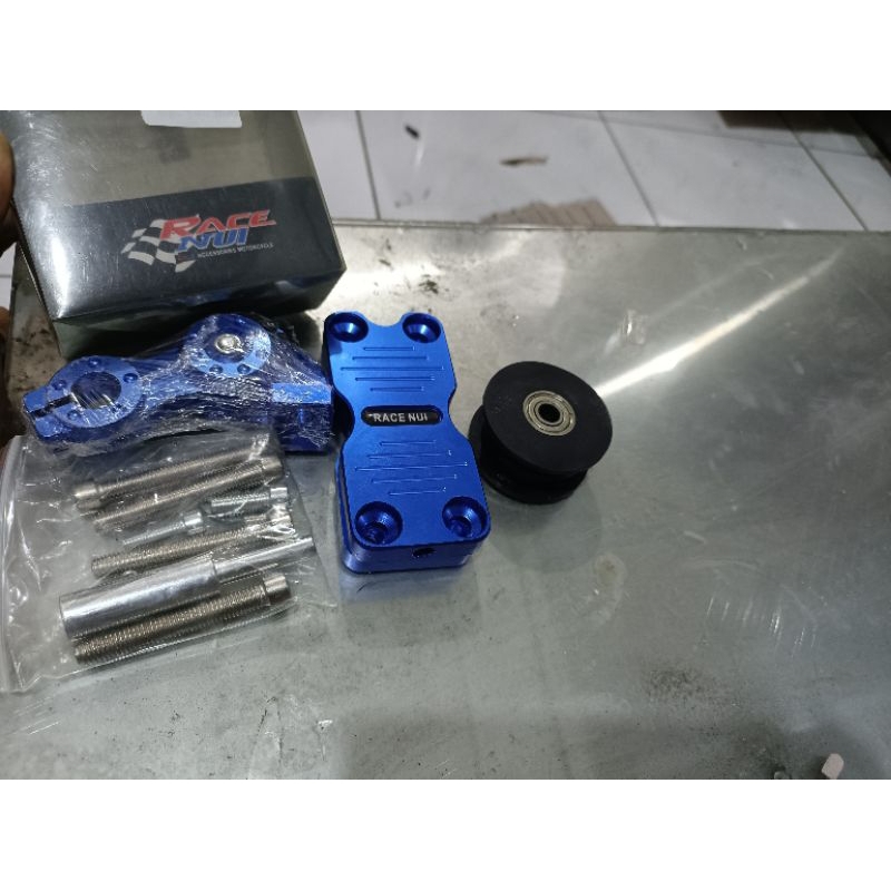 STABILIZER RANTAI VIXION OLD VIXION NEW FULL CNC TAHANAN RANTAI TENSIONER RANTAI CNC
