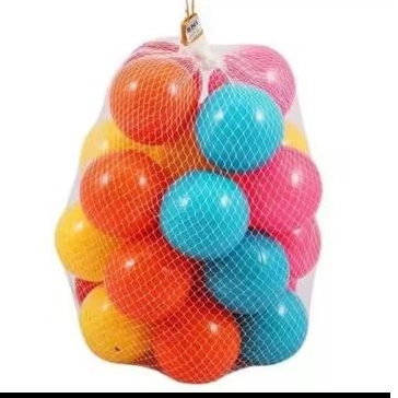 bola mainan anak / bola warna-warni / bola kecil