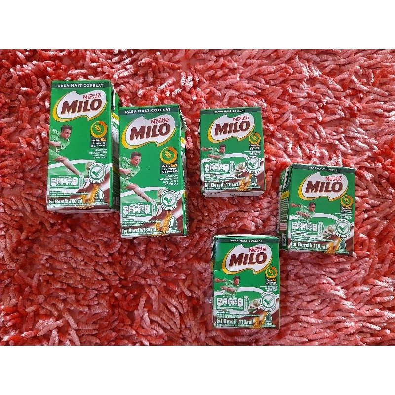 

Milo UHT 180ml/Milo UHT 110ml/susu milo/susu coklat uht