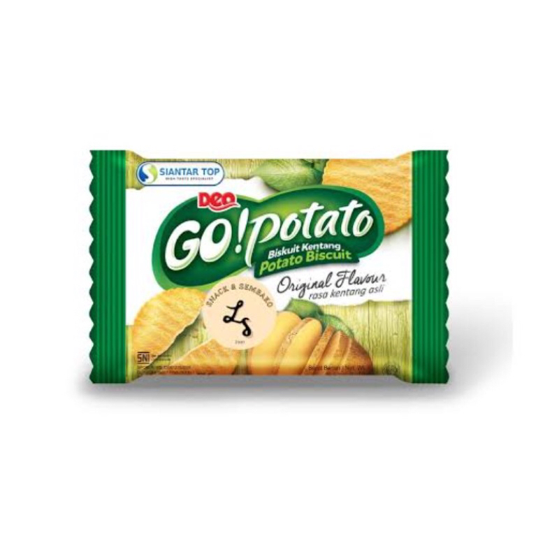 

GoPotato Biskuit Sachet isi 20Pcs || Biskuit Kentang Murah