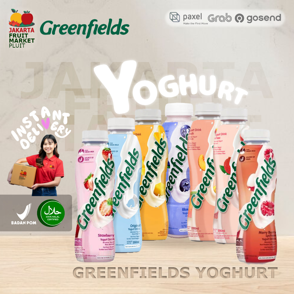 

GREENFIELDS YOGHURT DRINK ALL VARIANT MINUMAN YOGHURT