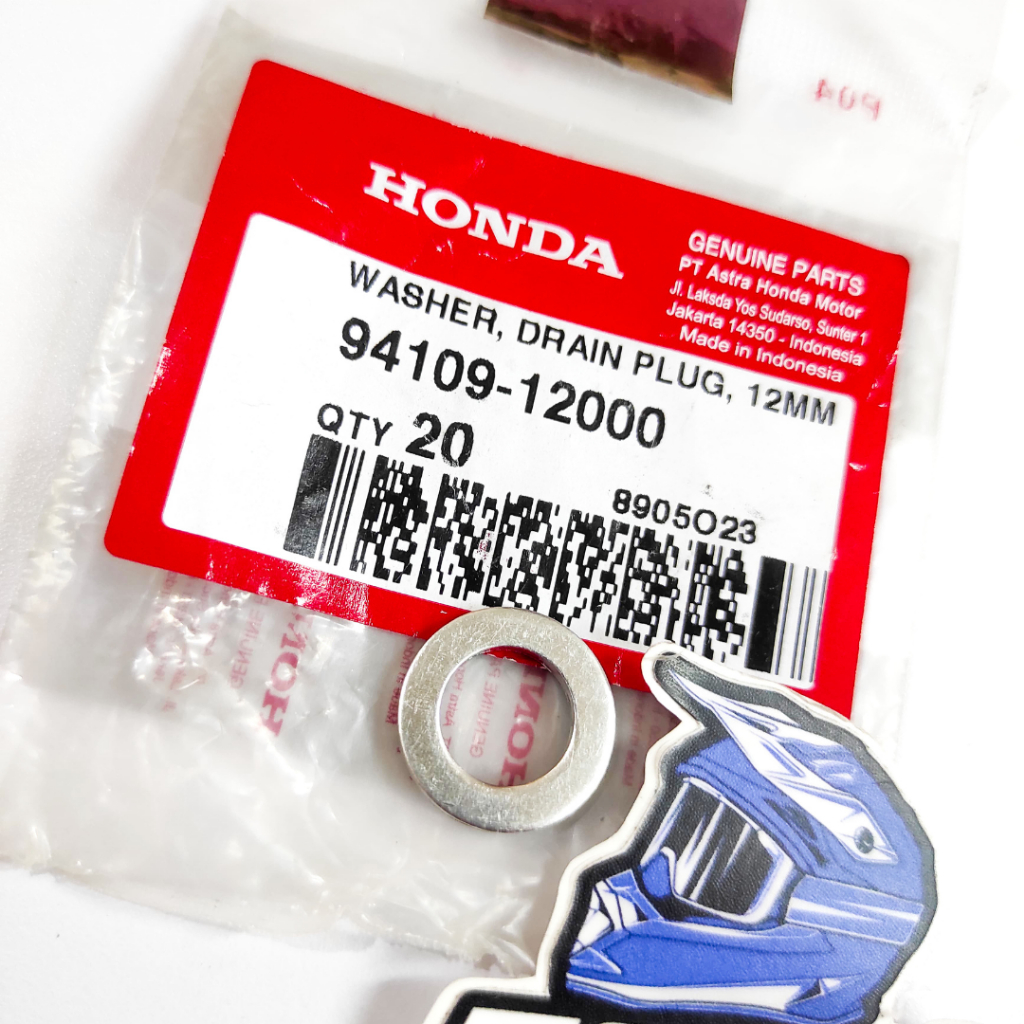 RING-BAUT TAP OLI MESIN CRF 150 L CBR 150 VERZA ORIGINAL HONDA AHM