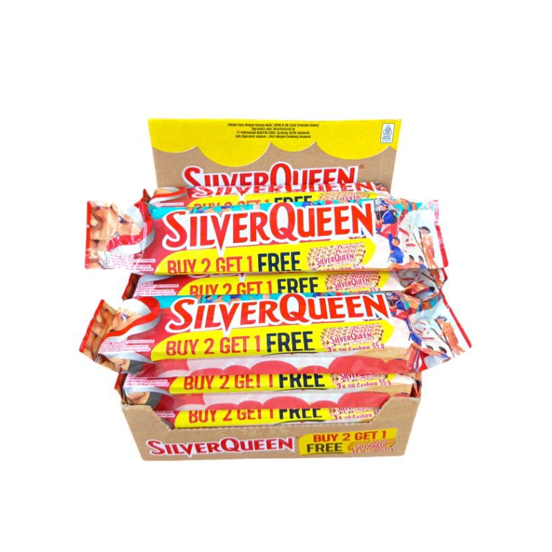 

SilverQueen 55 gr buy 2 get 1 free