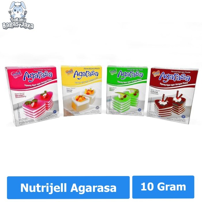 

Nutrijell Agarasa Agar - Agar All Varian 10 Gram