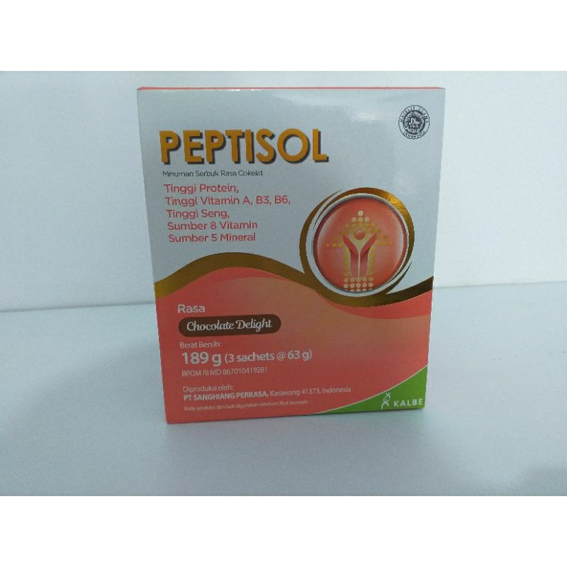 

PEPTISOL 189gr Chocolate delight, vanila