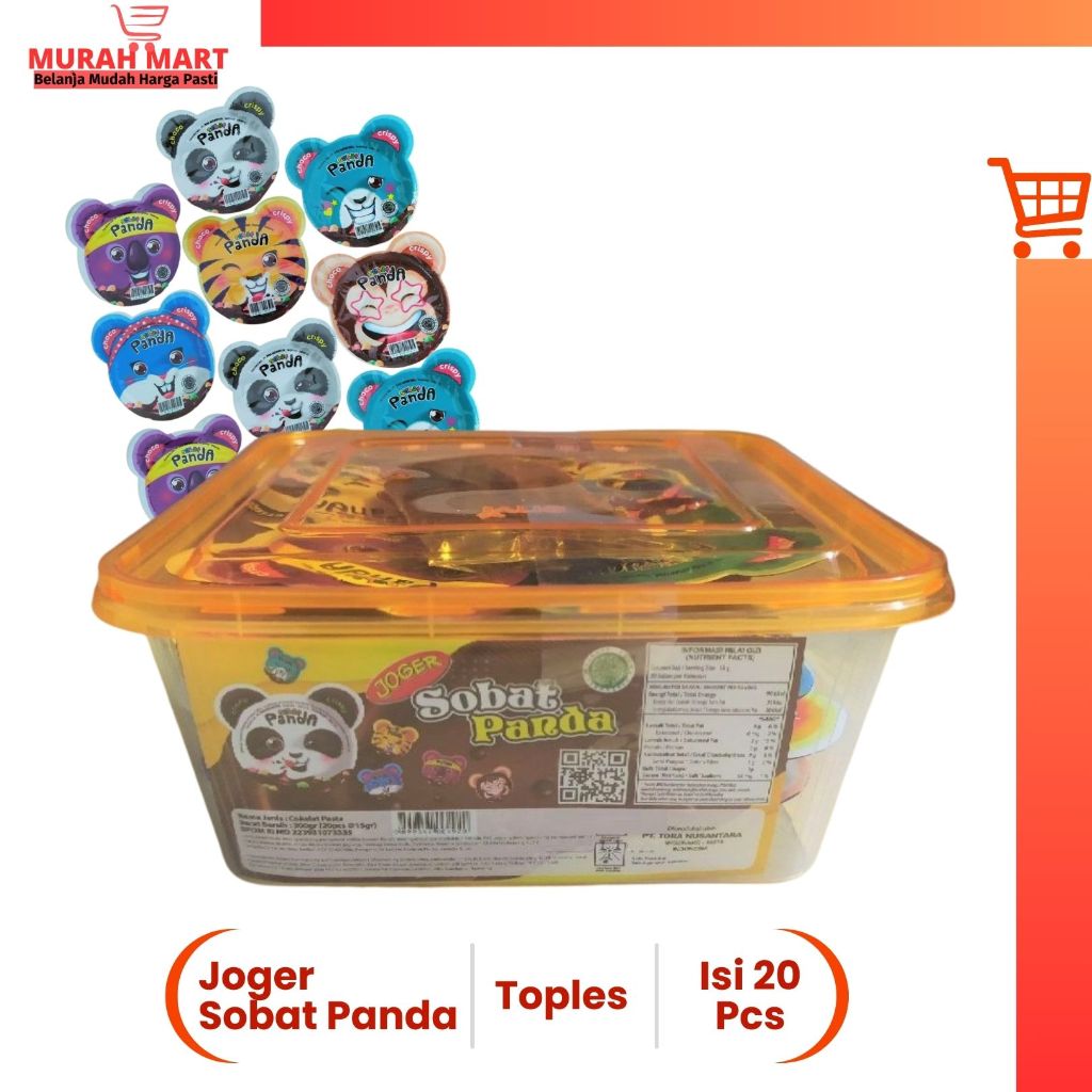 

Joger Sobat Panda Toples Isi 20 Pcs