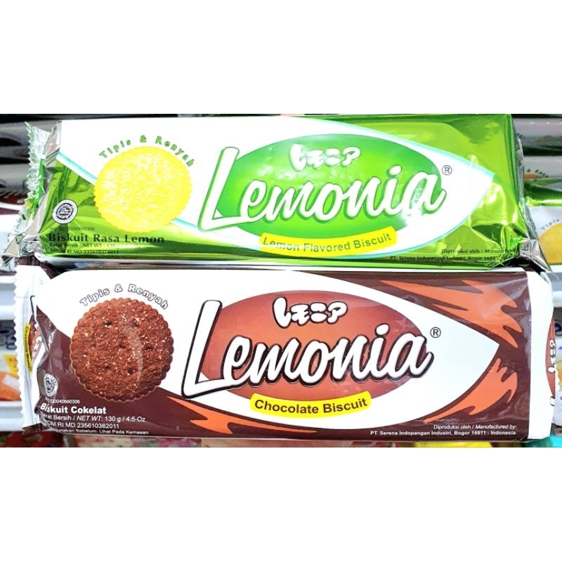 

BISKUIT NISSIN LEMONIA/COKLAT/LEMON 130GR