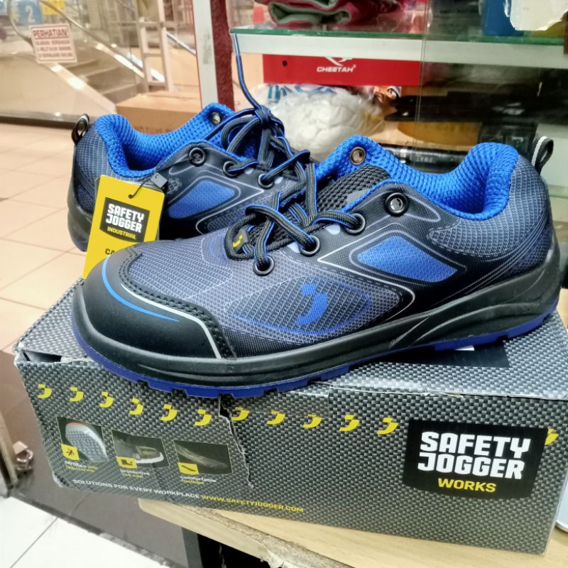 Sepatu Safety Jogger Cador / Safety Shoes Jogger Original - Blue