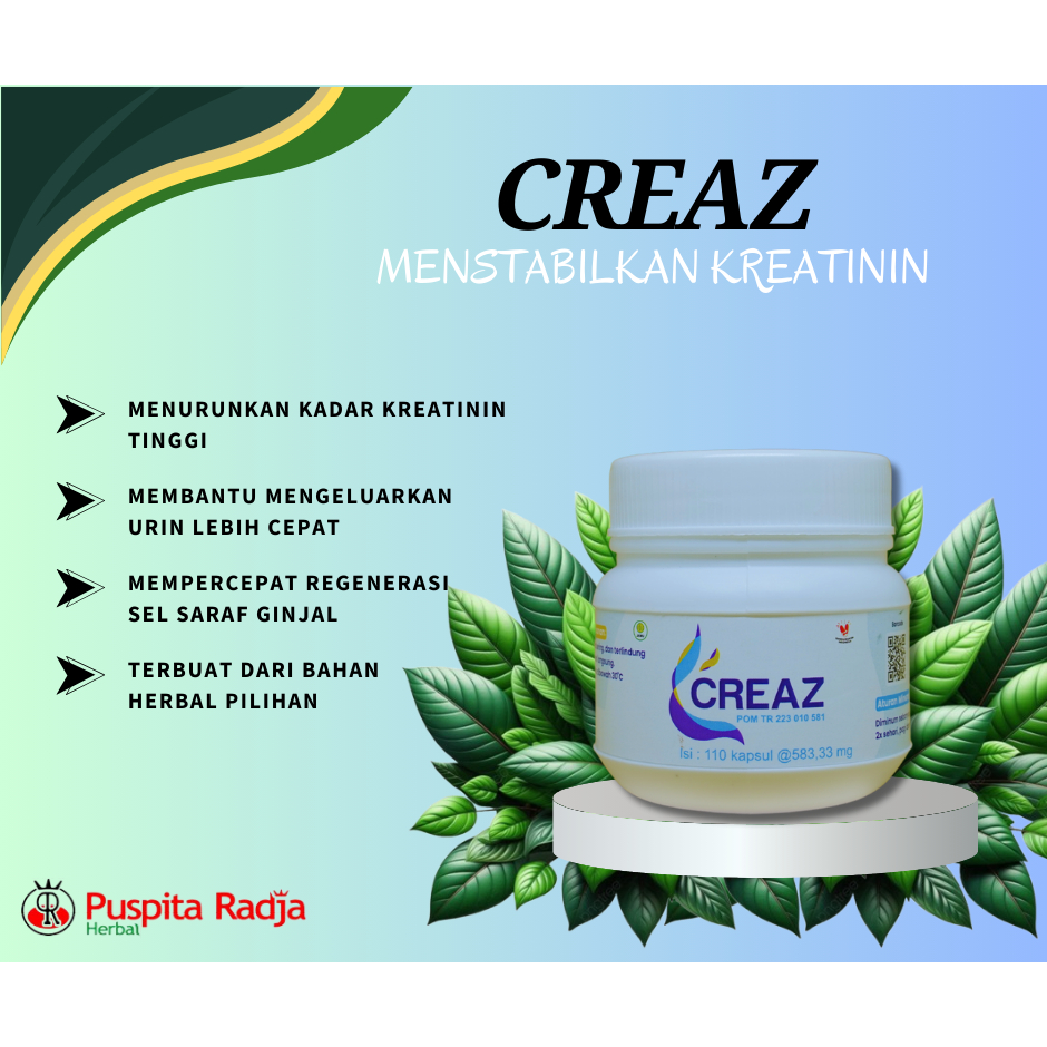 Creaz Solusi Penurun Kreatinin Ginjal