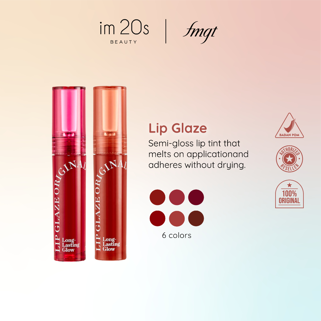 Im20s - [FMGT] Lip Glaze | Glossy | Lip Tint