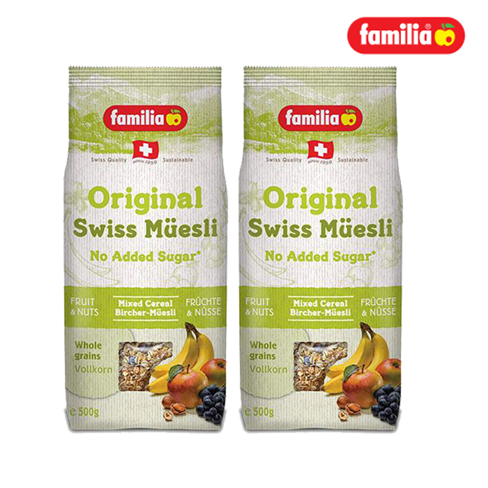 

Bundling Familia Swiss Muesli No Add Sugar 500gr