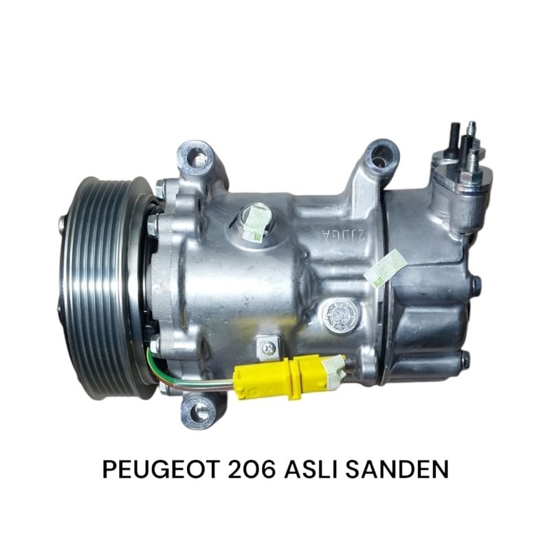 KOMPRESOR COMPRESOR AC PEUGEOT 206 307 AALI SANDEN ORIGINAL