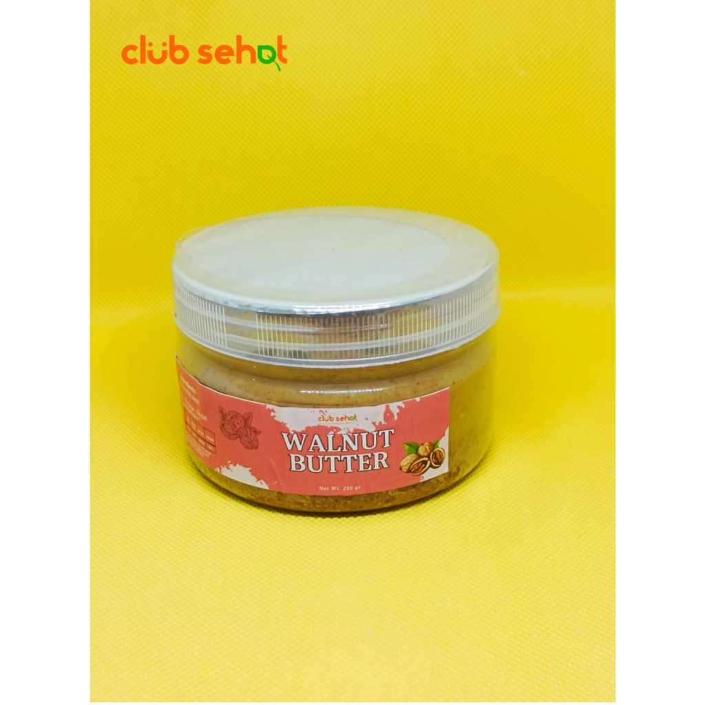 

Club Sehat - Walnut Butter 250Gr (Selai Walnut)