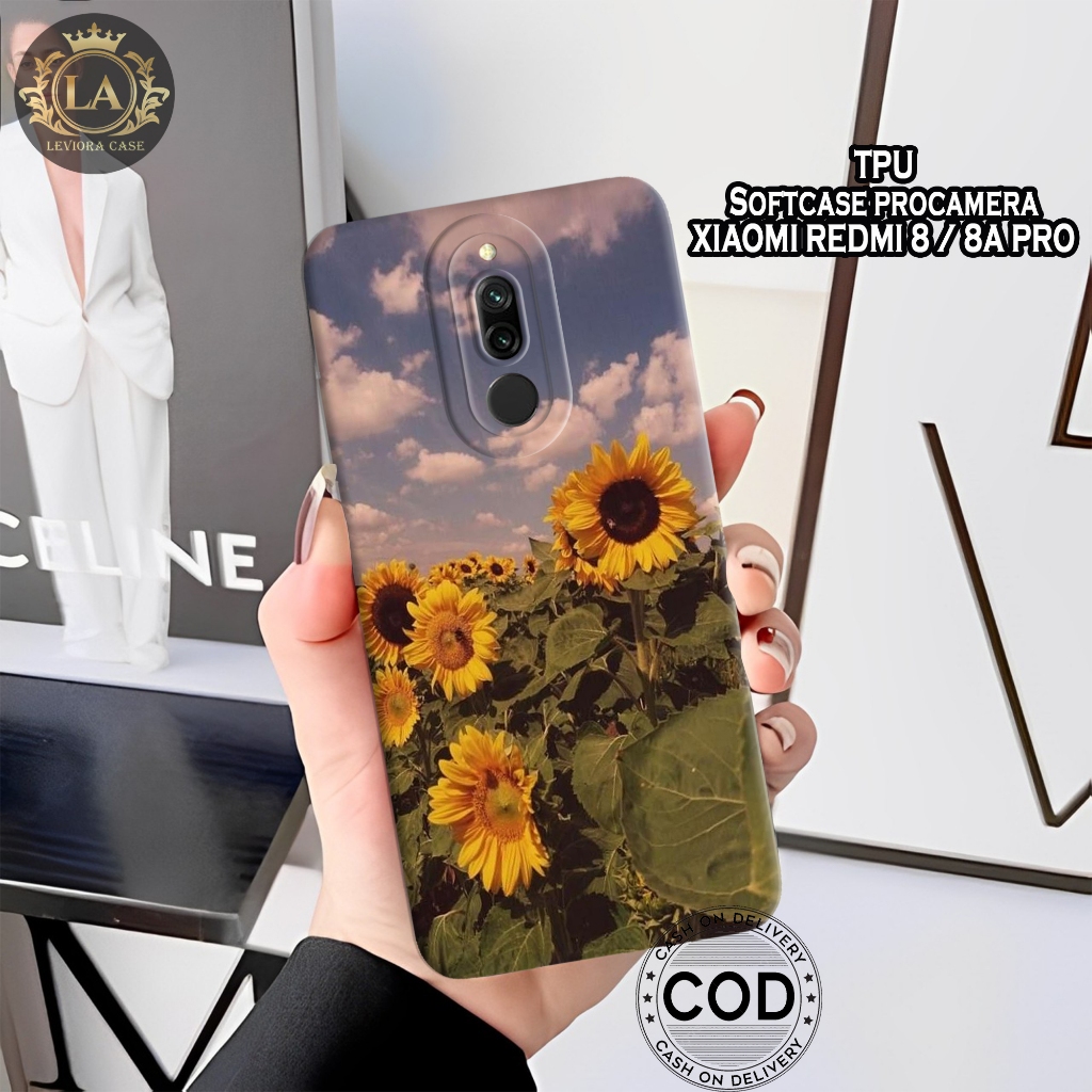 XIAOMI REDMI 8/8A PRO - Leviora Case - Fashion Case Bunga - Softcase XIAOMI REDMI 8/8A PRO- Case Pro
