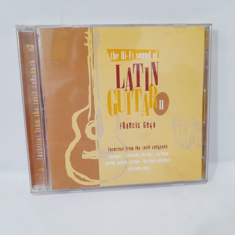 CD The Hi-Fi Sound Of Latin Guitar II Gold Disc Francis Goya