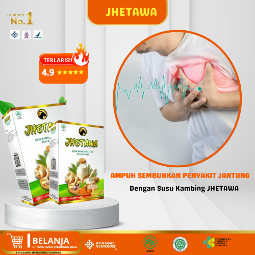 

Susu Buat Penyakit Jantung, Obat Jantung Bengkak, Jantung Berdebar, Jantung Bocor, Susu Untuk Kesehatan Jantung, Susu Untuk Penderita Jantung, Susu Untuk Mencegah Penyakit Jantung Dengan Susu Kambing JHETAWA Asli 100% Original