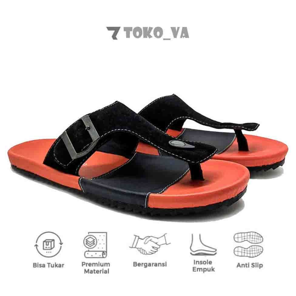Sandal Remaja Ukuran Jumbo Besar | No 43 44 45 46 47 48 | Sendal Casual Pria Jepit Ukuran Super Big 