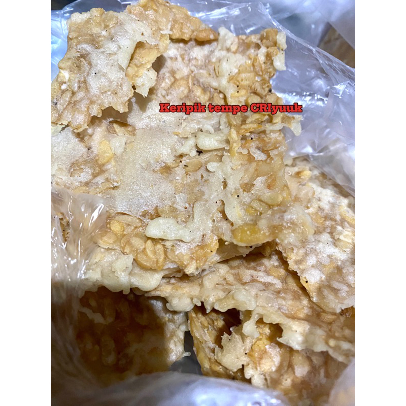 

Keripik tempe kriyuk CRIyuuk ukuran 500gram
