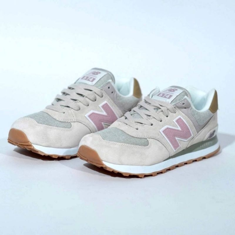 New Balance 574 Beige Pink