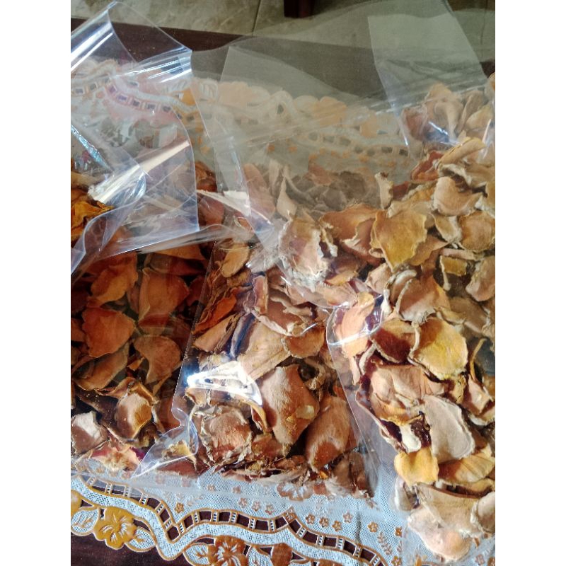 

temulawak iris tipis kering 250gr kualitas bagus 1kg/temulawak rajang tipis kering