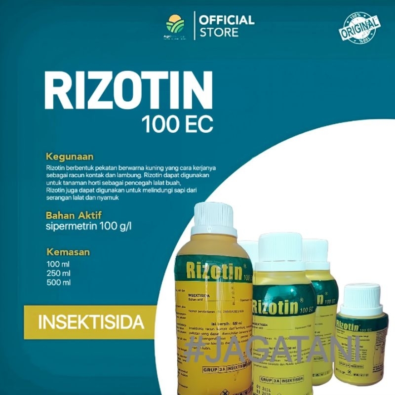 Insektisida RIZOTIN 100ML