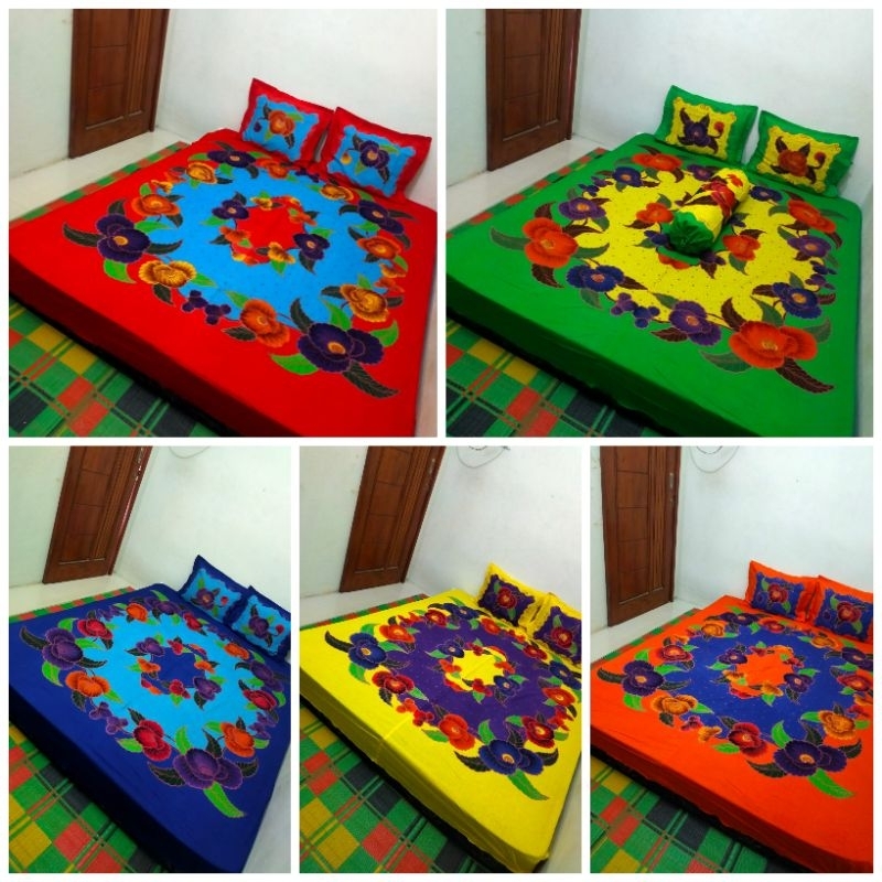 sprei batik tulis#sprei batik Pekalongan#sprei tulis colet