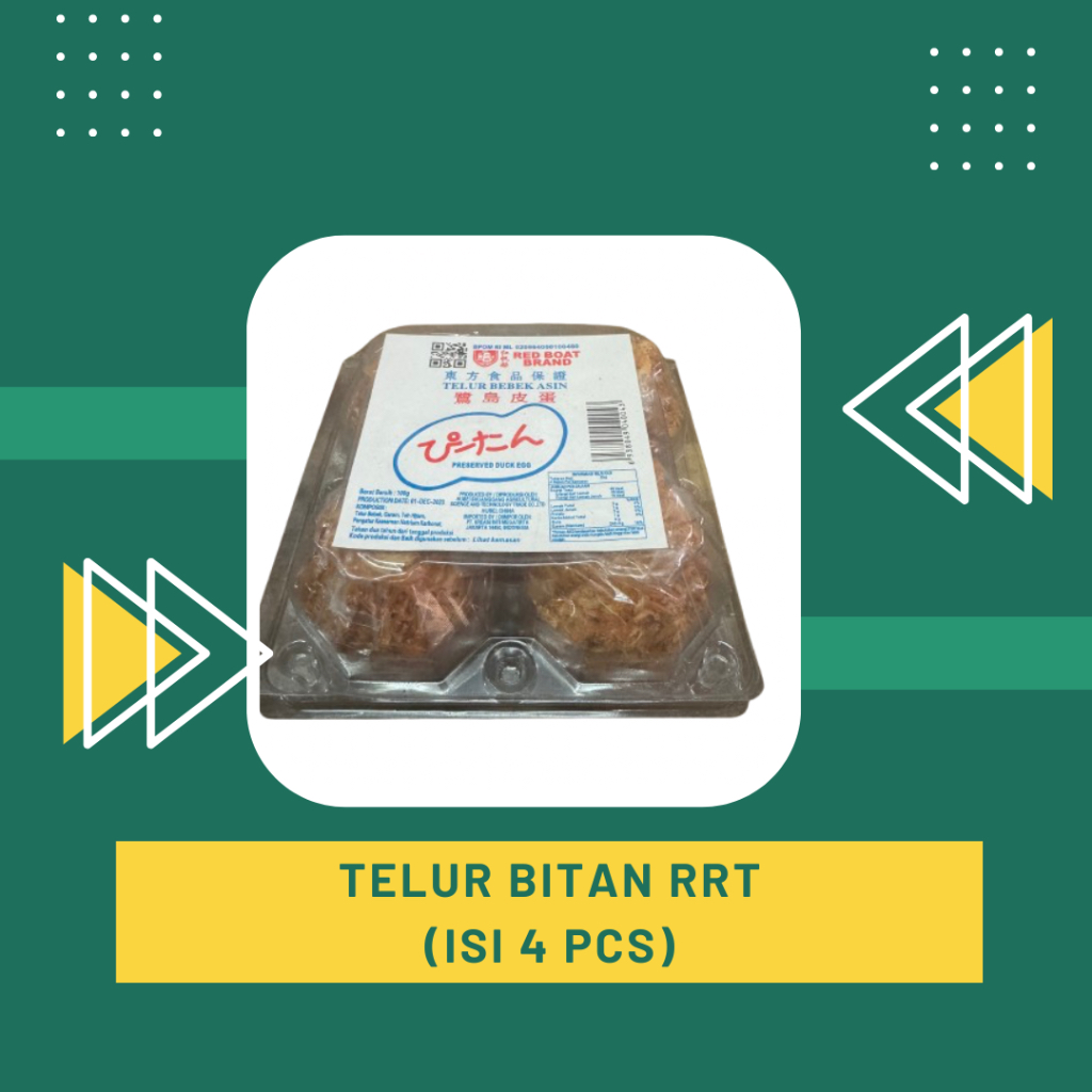 Telur Bitan / Telur Bebek Hitam Import