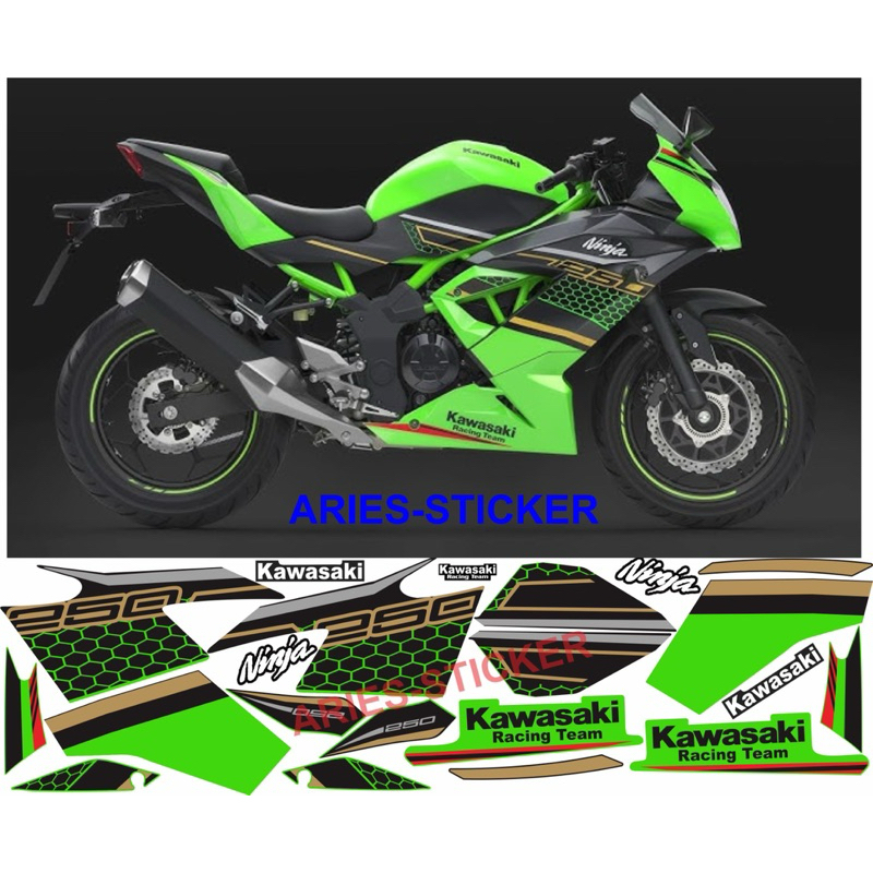 STRIPING STIKER NINJA 250SL 2020
