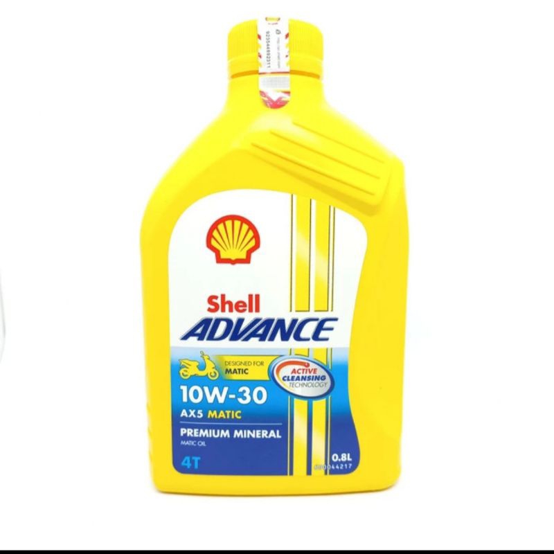 OLI SHELL HELIX advance AX5 10w 30 matic 0.8L original 100% scan barcode