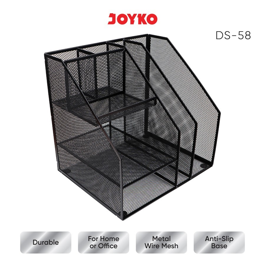

Tempat Alat Tulis Serbaguna Joyko DS-58 Original (1 SET) / Desk Set Pen Holder Joyko DS-58