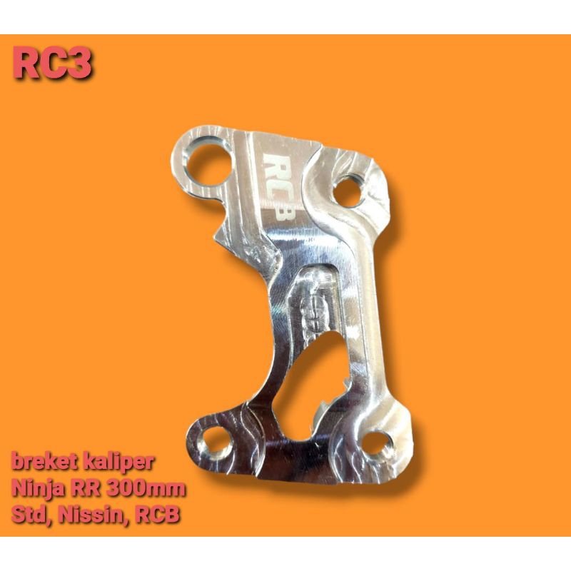 Breket Bracket Dudukan Kaliper Pala Babi Depan RC3 Ninja 150 RR R SS ZX150 Disc 280 300 320mm Khusus