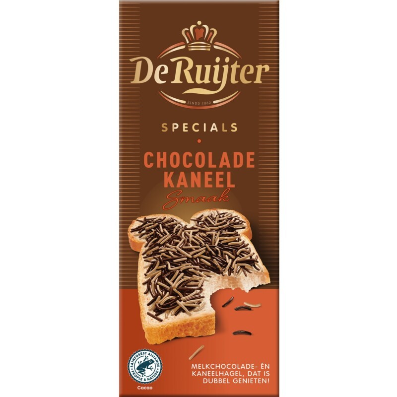 

READY STOCK Meses De Ruijter Specials Chocolade Kaneel | Topping Kue/Roti original eropa