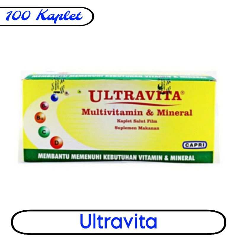 ULTRAVITA BOX 100 KAPLET